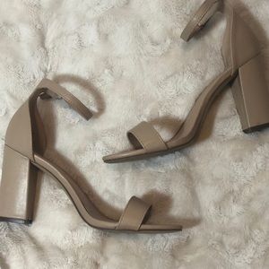 Madden Girl Bella Two-Piece Block Heel Sandals
